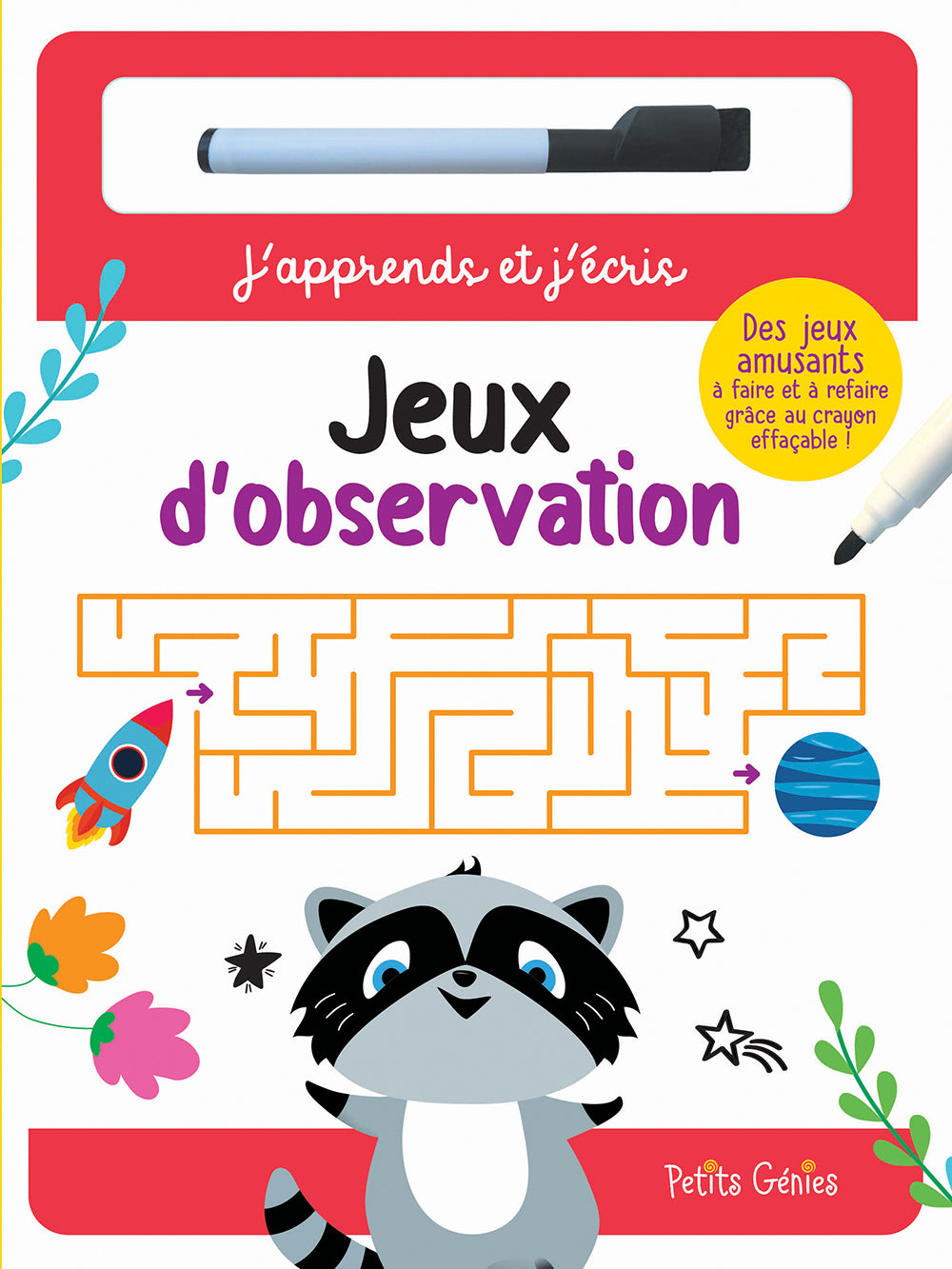 J'apprends et j'écris : Jeux d'observation – Éditions Petits Génies