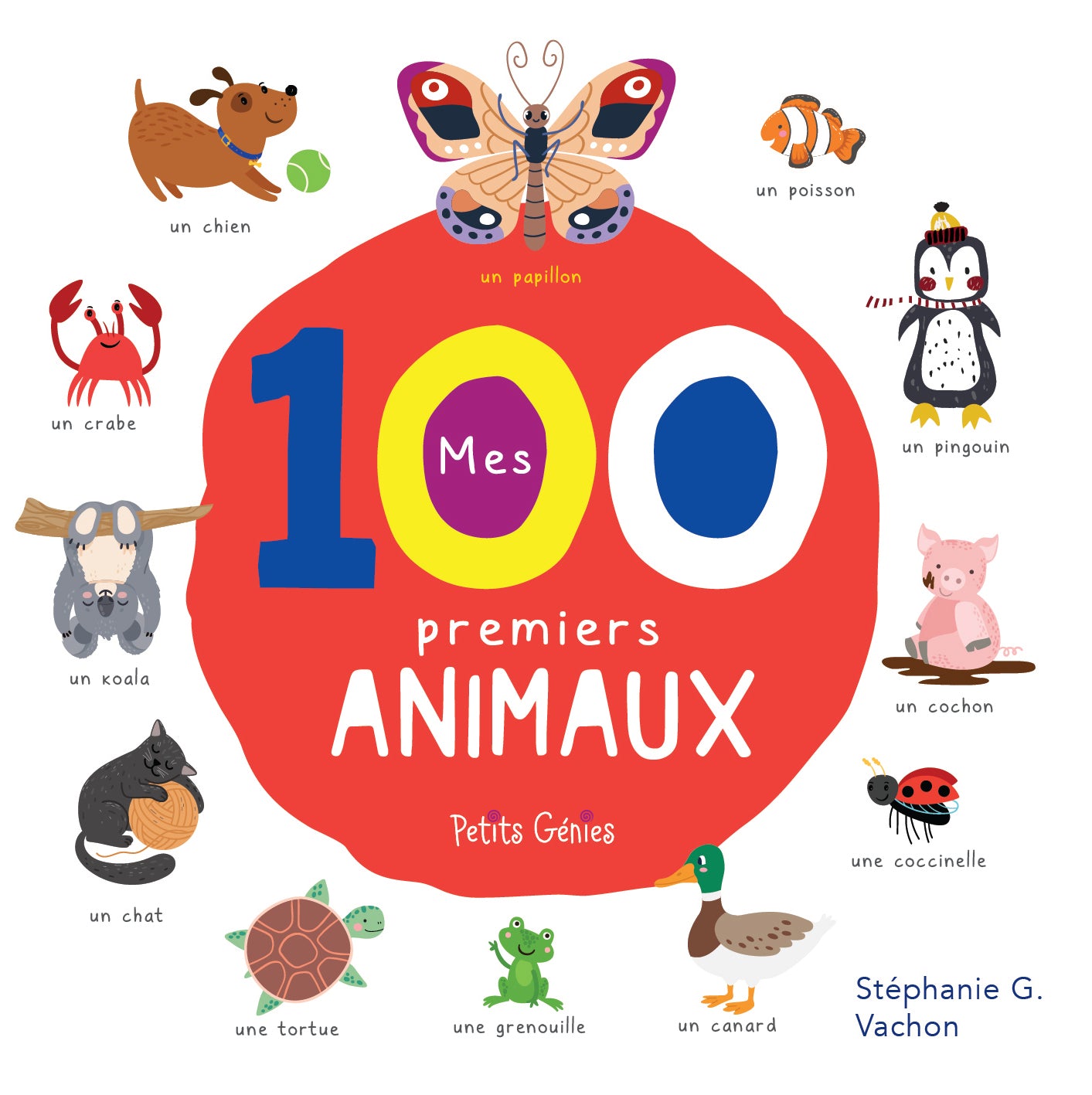 MES 100 PREMIERS AUTOCOLLANTS : LES ANIMAUX - Boutchou