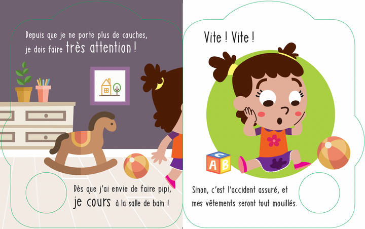 Enfin, je suis propre! Pour les filles