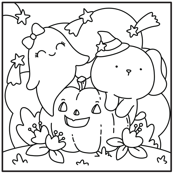 Moments coloriage : Halloween