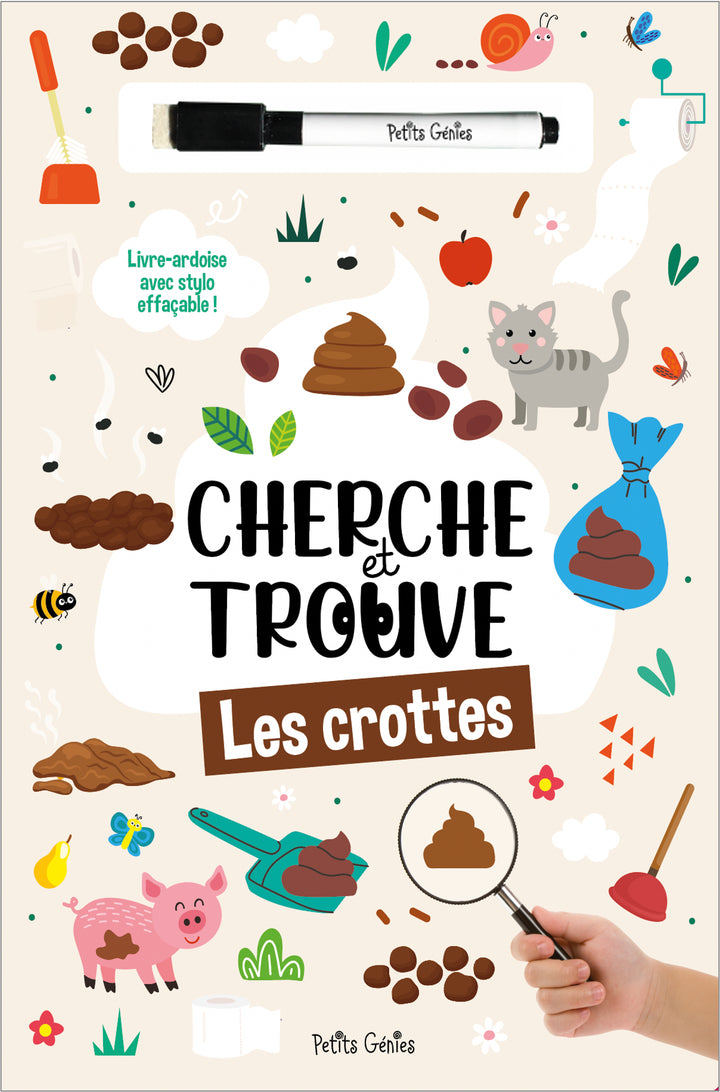 Cherche et trouve - Les crottes