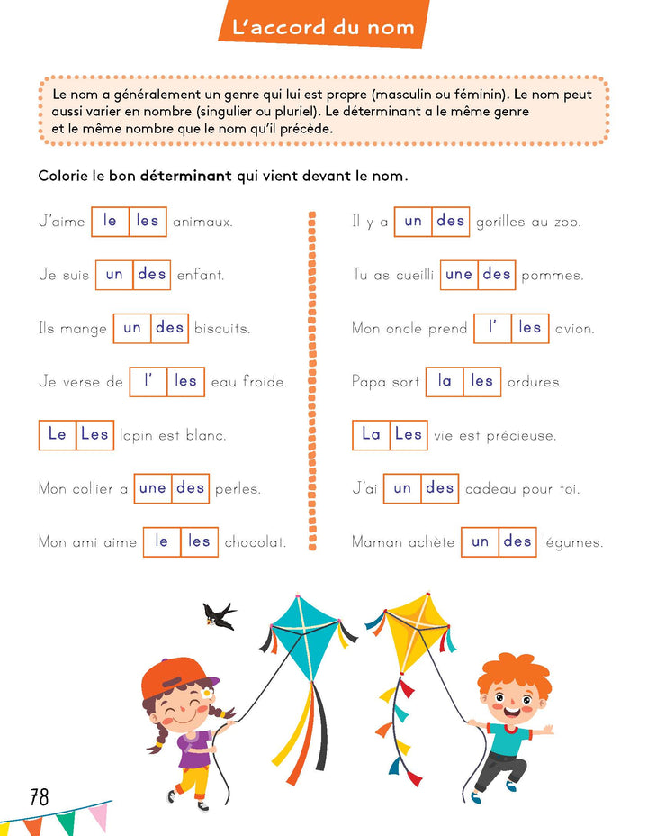 Ma classe 100% français- 2e année