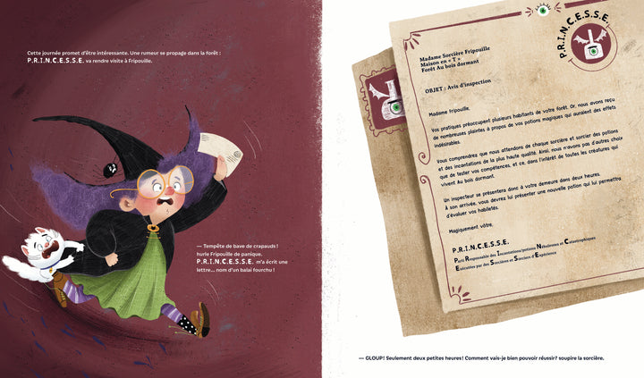 Sorcière Fripouille - Experte des potions magiques ... selon elle ! ( Format souple )
