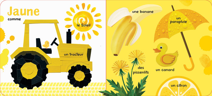 Mon petit livre à toucher : Les couleurs