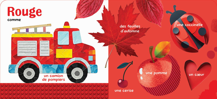 Mon petit livre à toucher : Les couleurs