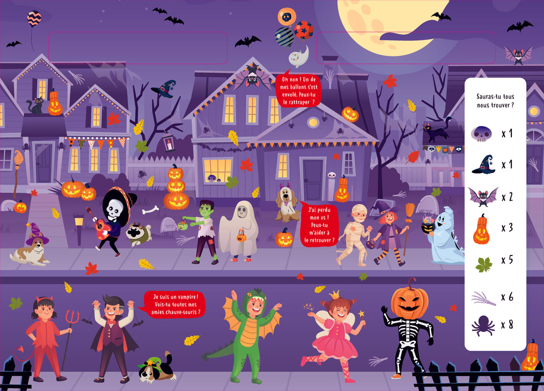 Cherche et trouve Halloween