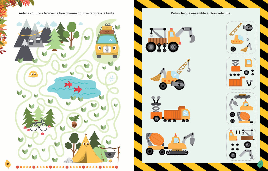Jeux et coloriages d'automne