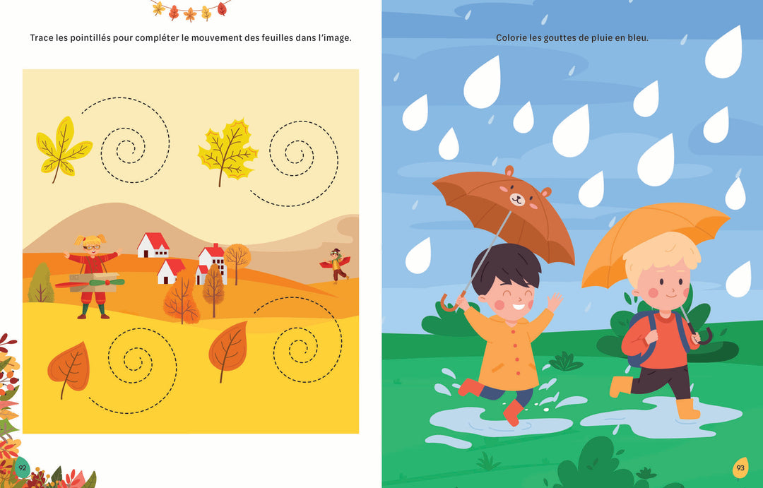 Jeux et coloriages d'automne