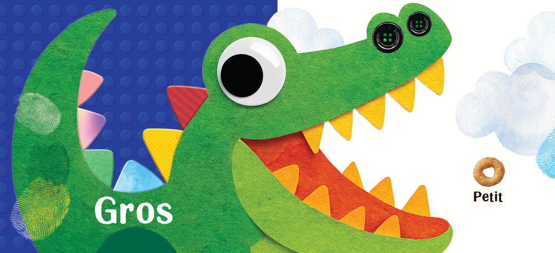 Mon petit livre à toucher : Les contraires