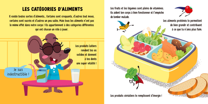Un pas à la fois : La nourriture