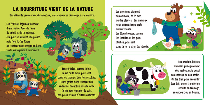 Un pas à la fois : La nourriture