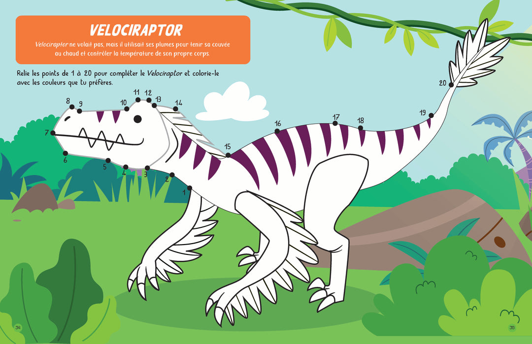Mon encyclopetit - Jeux et activités : Les dinosaures