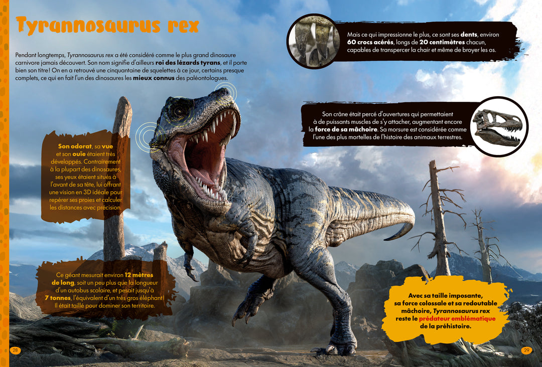 Le livre des dinosaures