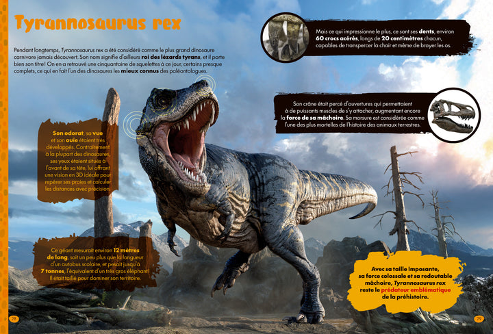 Le livre des dinosaures