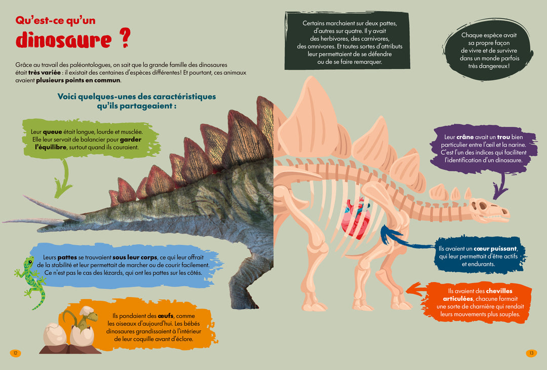 Le livre des dinosaures