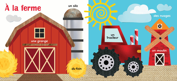 Mon petit livre à toucher : La ferme