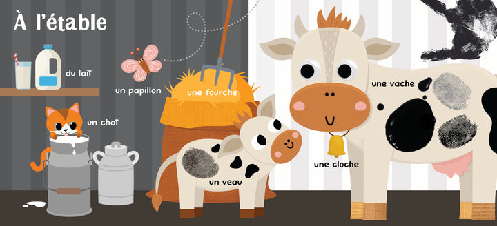Mon petit livre à toucher : La ferme