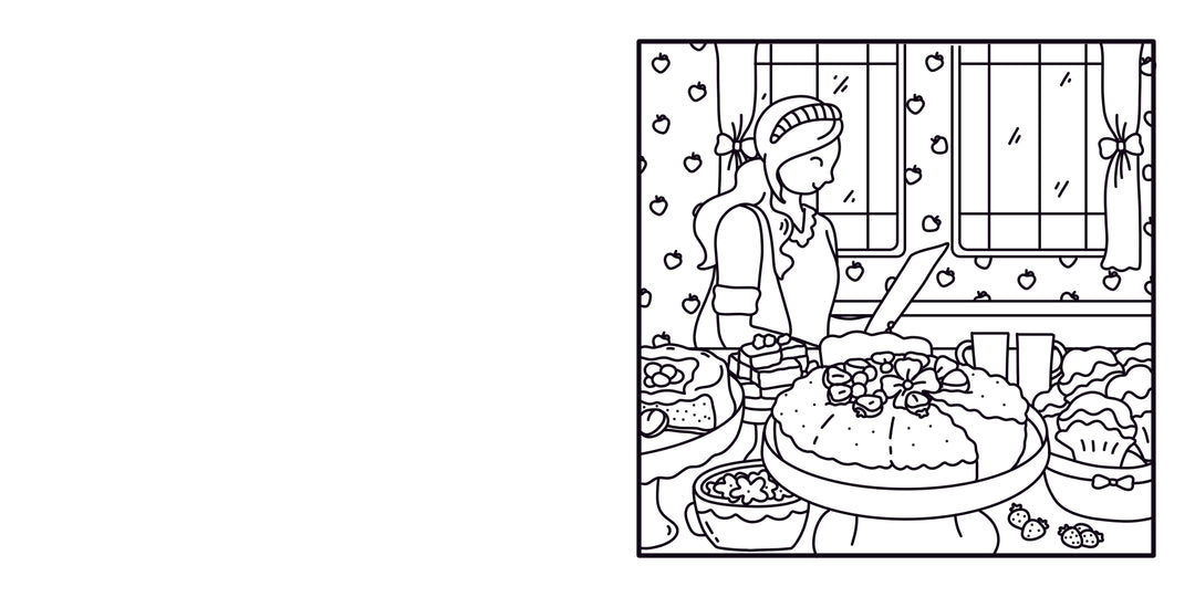 Moments coloriages : Cozy Café