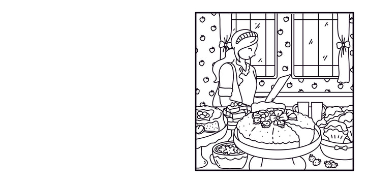 Moments coloriages : Cozy Café