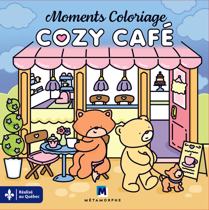 Moments coloriages : Cozy Café