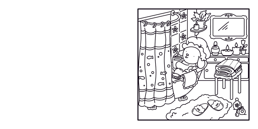 Moments coloriages : Cozy Détente