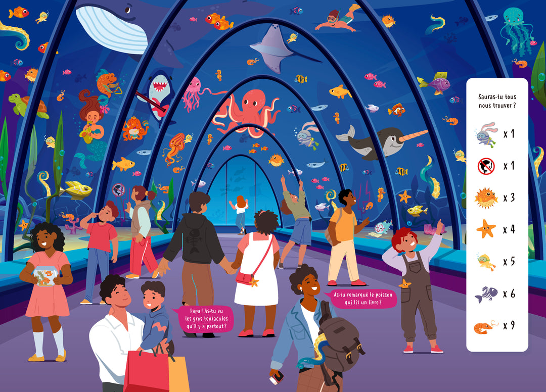 Cherche et trouve : En vacances