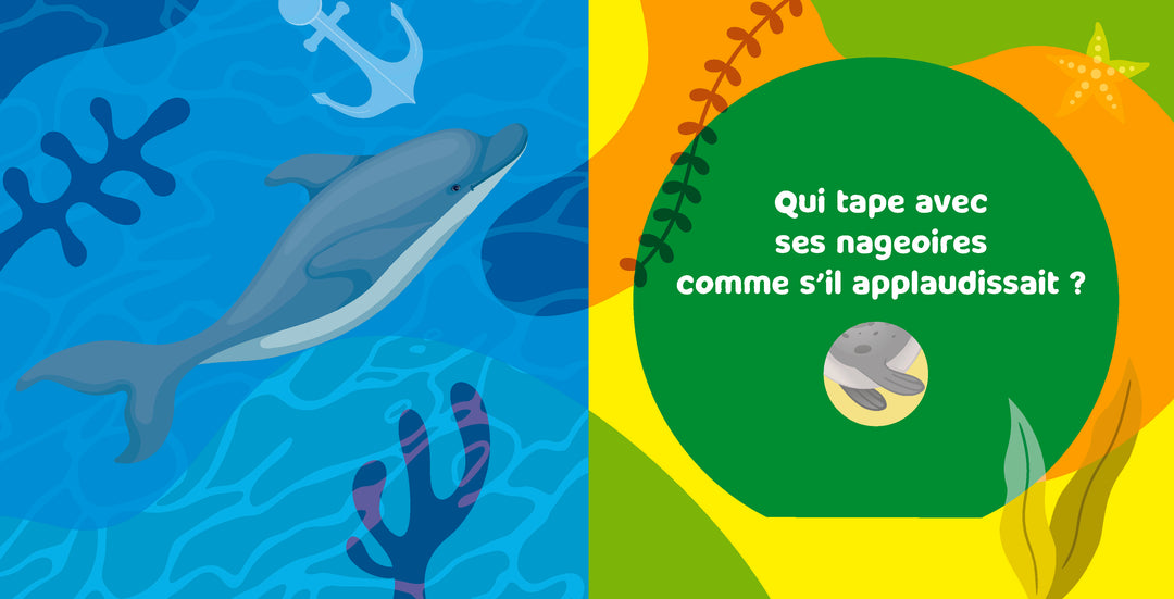 Soulève et écoute : Les animaux marins