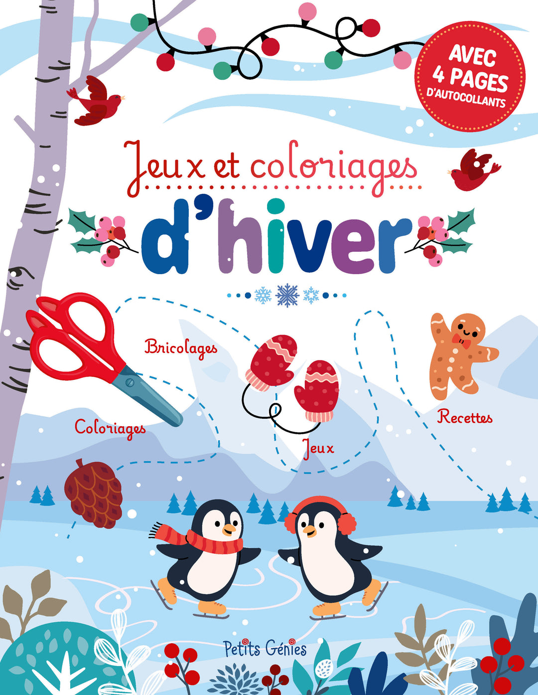Jeux et coloriages d'hiver