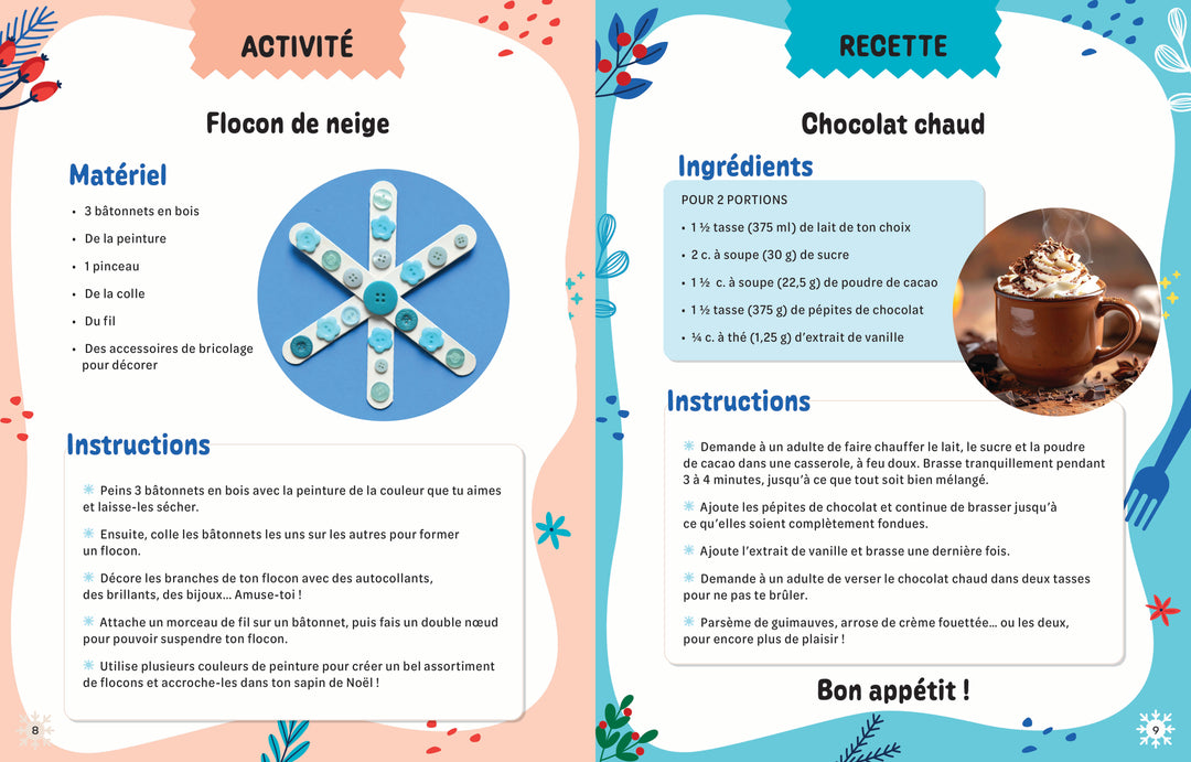 Jeux et coloriages d'hiver