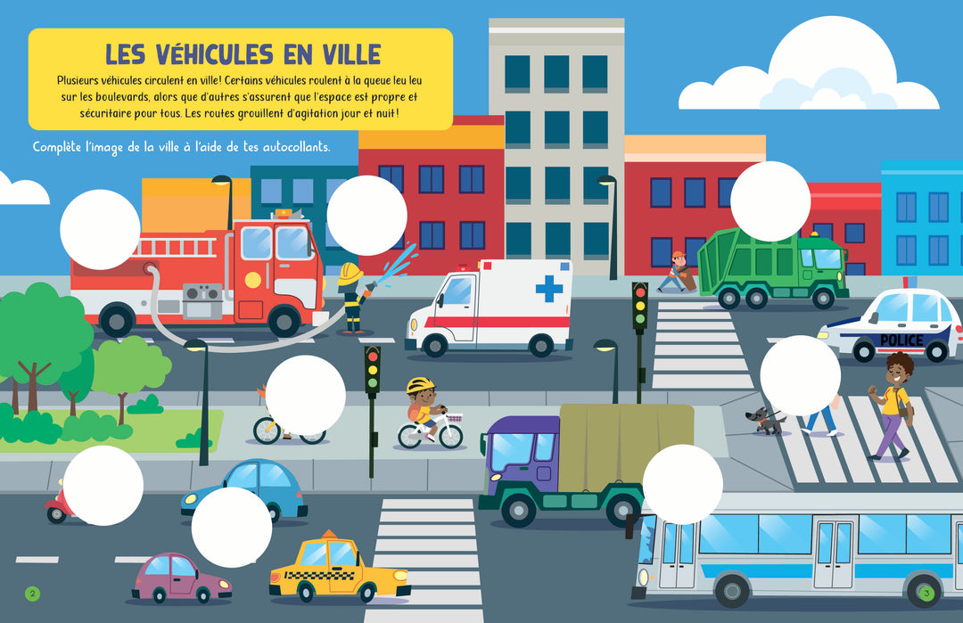 MON ENCYCLOPETIT - JEUX ET ACTIVITÉS : LES TRANSPORTS