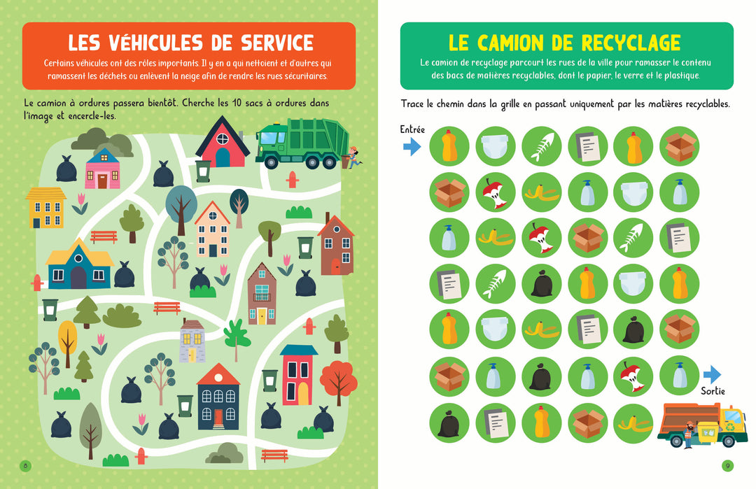MON ENCYCLOPETIT - JEUX ET ACTIVITÉS : LES TRANSPORTS