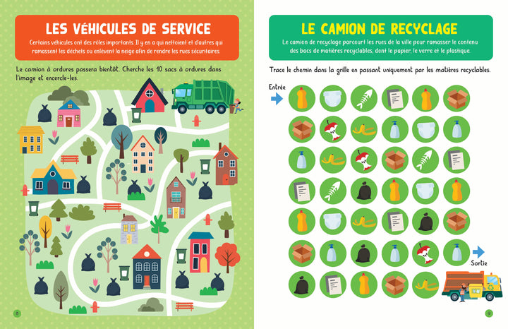 MON ENCYCLOPETIT - JEUX ET ACTIVITÉS : LES TRANSPORTS