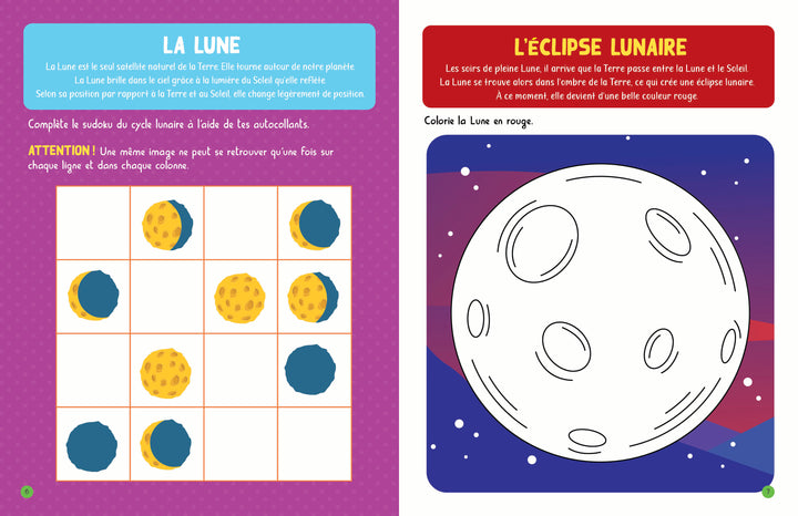 MON ENCYCLOPETIT - JEUX ET ACTIVITÉS : L'ESPACE