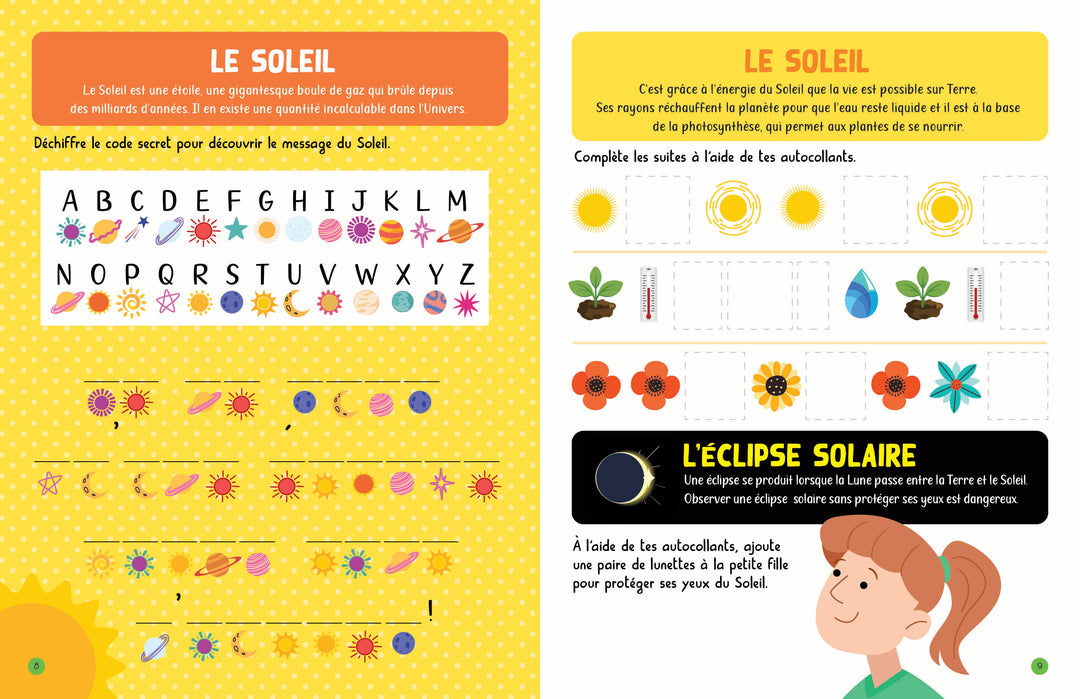 MON ENCYCLOPETIT - JEUX ET ACTIVITÉS : L'ESPACE
