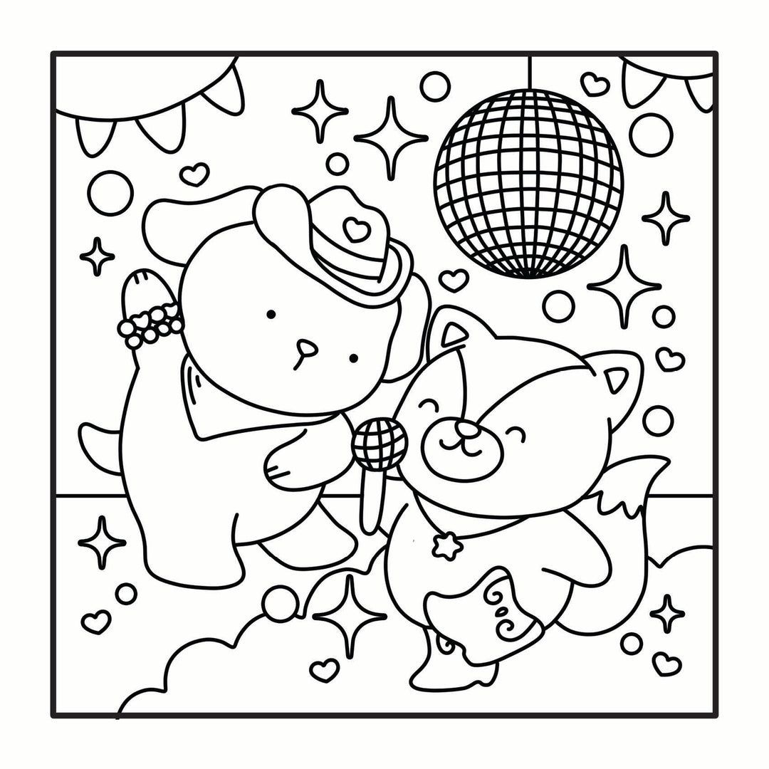 Moments coloriage : Cozy Pop Star