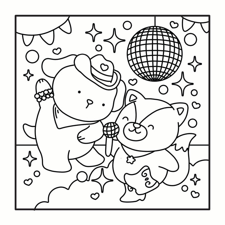 Moments coloriage : Cozy Pop Star