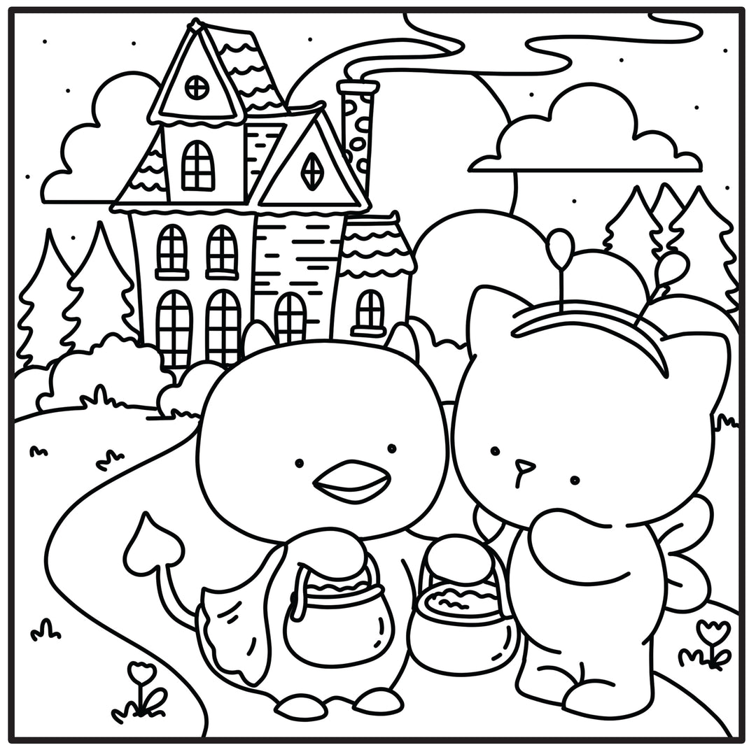 Moments coloriage : Halloween