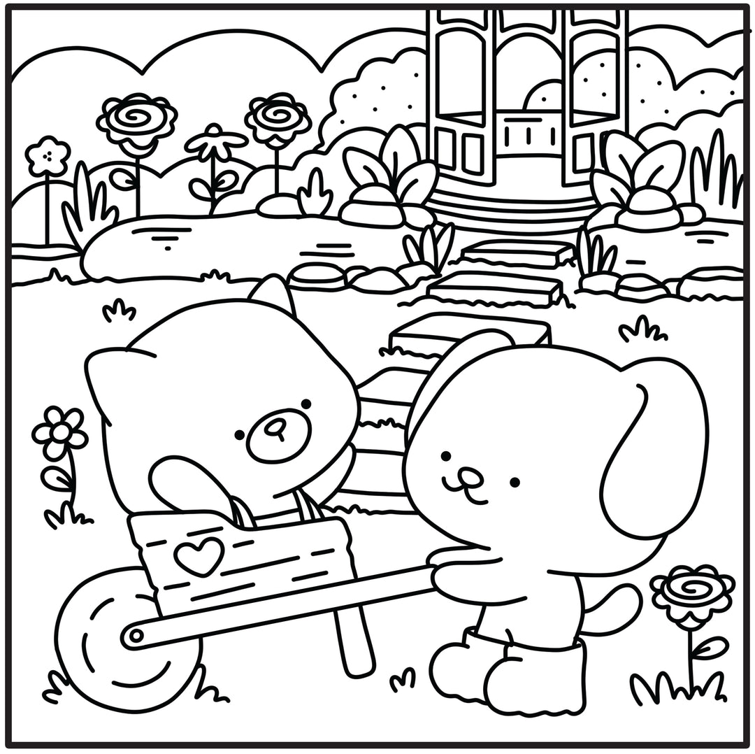 Moments coloriage : Cozy Câlins