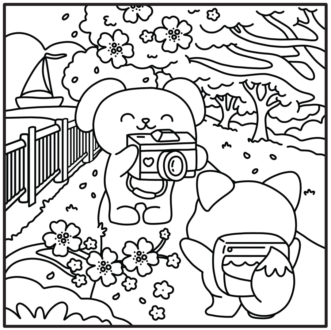 Moments coloriage : Cozy Câlins