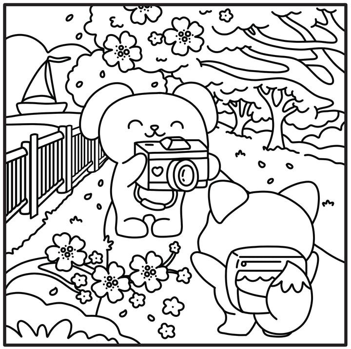 Moments coloriage : Cozy Câlins
