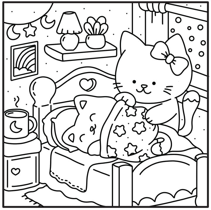 Moments coloriage : Cozy Câlins