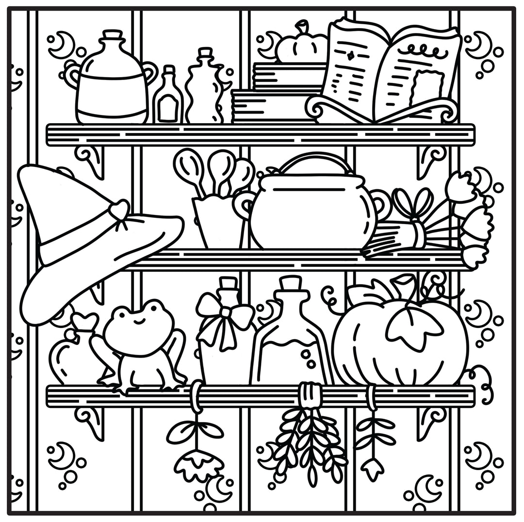 Moments coloriage : Halloween