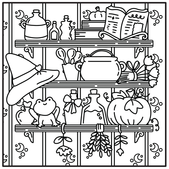 Moments coloriage : Halloween