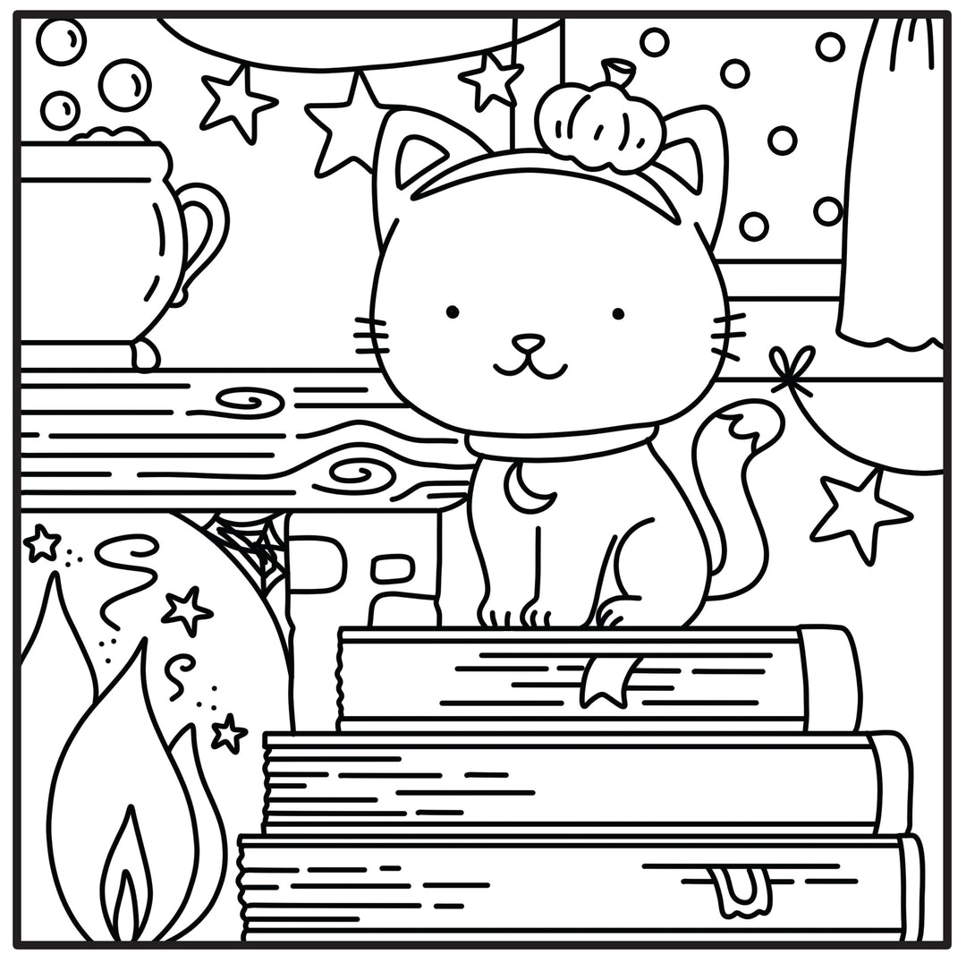 Moments coloriage : Halloween