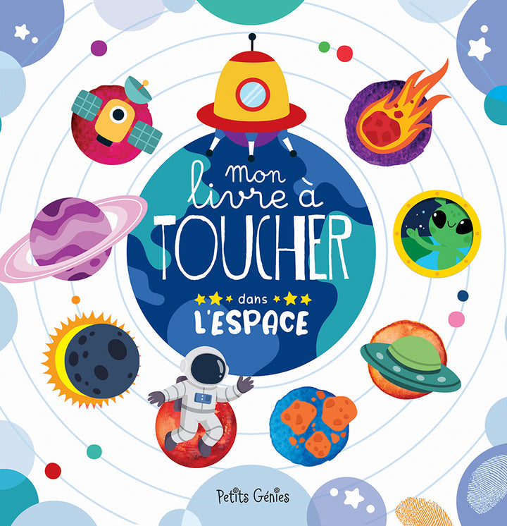 Mon livre à toucher dans l'espace