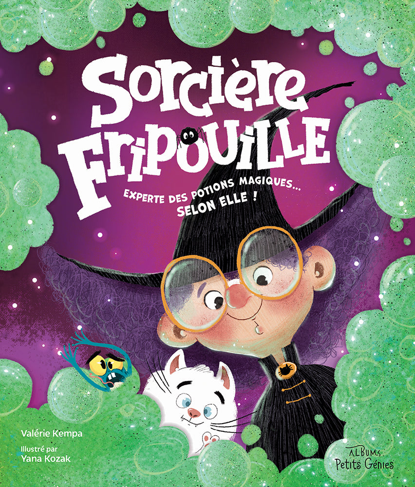 Sorcière Fripouille - Experte des potions magiques ... selon elle ! ( Format souple )