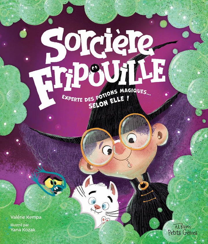 Sorcière Fripouille - Experte des potions magiques ... selon elle ! ( Format souple )