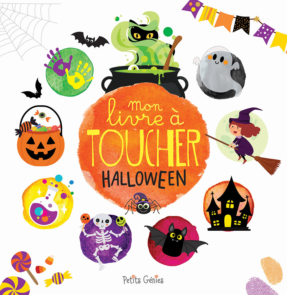 Mon livre à toucher - Halloween