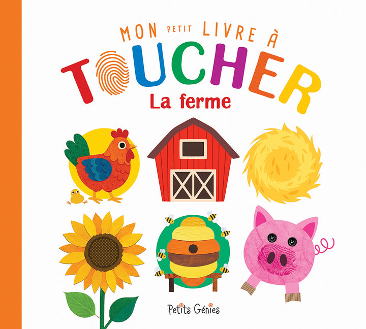 Mon petit livre à toucher : La ferme