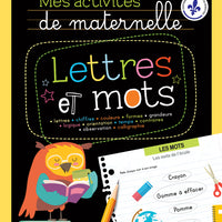 Mes activités de maternelle - Lettres et mots